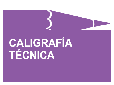 título caligrafía técnica