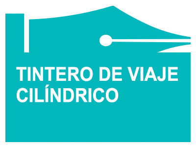 título tintero cilíndrico