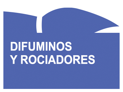 título difuminos y rociadores